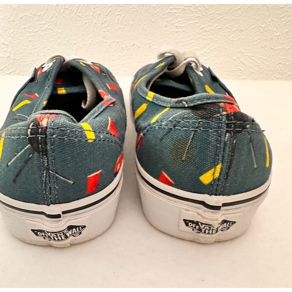 Vans Authentic Pool Vibes Blue Ashes Summer Sneakers, unisex, 7m 8.5w - Picture 4 of 5